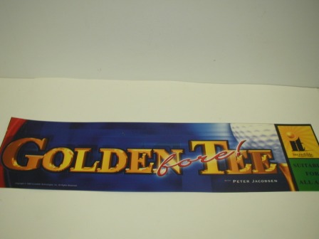 Golden Tee Fore Marquee  $19.99